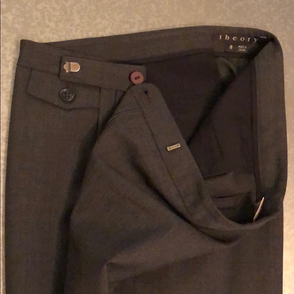 Theory Wool Tailored Trouser